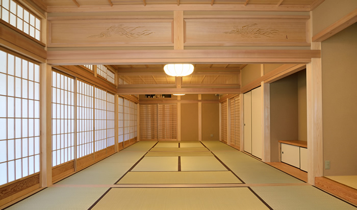 美しい客殿のお寺